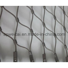 Fancy Ferrule Style Inox X-Tend Staircases Security Cable Mesh